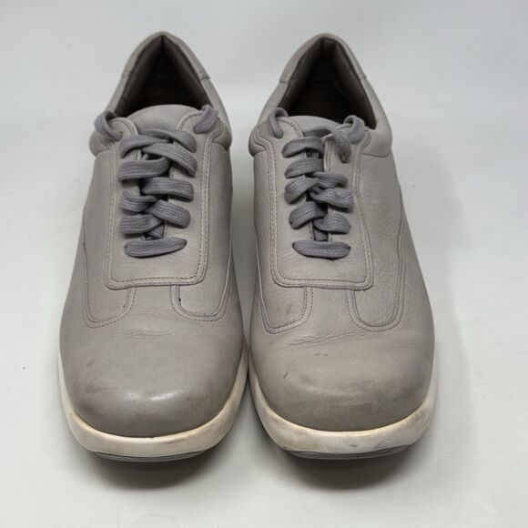 Cole Haan Air Conner Shoes Mens 11 M Gray Leather Casual Comfort Sneakers - Picture 7 of 16
